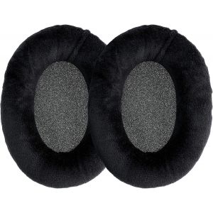 LORANKA-2X Coussinet de Rechange Compatible avec Sennheiser HD 559/569 / 599 - Coussinets avec Rev&ecirc;tement Velours pour Casque Audio - Noir - Neuf