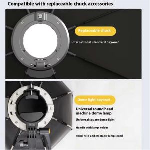 Bo&icirc;te &agrave; lumi&egrave;re douce lat&eacute;rale TR-07C Ba&iuml;onnette Bo&icirc;te &agrave; lumi&egrave;re douce octogonale portable Ouverture rapide Installation rapide Soft L - Neuf