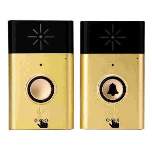 Système d'interphone sans fil - Portée 200 m - Communication 1 à 1 - Argent - Unités intérieures et extérieures incluses - Neuf