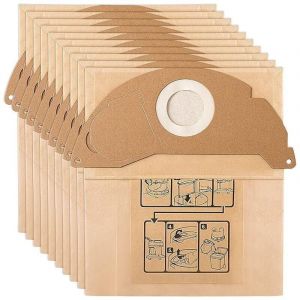 15 Sacs pour Aspirateur Karcher WD2 MV2 6.904-322.0 WD 2.200 WD2250 A2004 A2054 A2099£¬Remplacement pour Aspirateur Karcher goodnice - Neuf