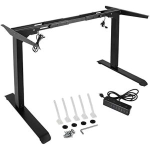 Bureau &eacute;lectrique r&eacute;glable en hauteur SIHAO Construction en acier durable Convient aux environnements domestiques et commerciaux - Neuf