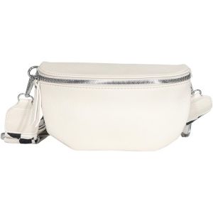 SJZG-Sac Banane Élégant Pour Femme - Sac À Bandoulière Avec Sangle Réglable - 25, Ivoire, S / 23 X 14 X 7 Cm - Neuf