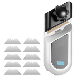 Rabot &agrave; chanfreiner les plaques de pl&acirc;tre &agrave; 45 degr&eacute;s en alliage d'aluminium, outil de coupe &agrave; 10 lames pour les menuisiers - Neuf