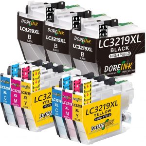 LC3219XL Lot de 9 Cartouches d'encre Compatible pour Brother LC3219XL LC3217 pour Brother MFC-J5330DW MFC-J5335DW MFC-J5730DW MFC-J5930DW MFC-J6530DW MFC-J6930DW MFC-6935DW - Neuf
