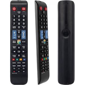 New Remote Control AA59-00790A for Samsung HD HED LED Smart TV, Compatible with UE32F4000AW UE32F4500AK UE32F4570SS UE32F5000AW UE39F5300AK UE39F5300AW UE39F5500AW - No Setting Required - Neuf