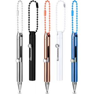 Lot de 5 Mini Stylets pour &eacute;crans tactiles avec Porte-cl&eacute;s - Stylet capacitif de pr&eacute;cision Portable pour t&eacute;l&eacute;phone Portable, tablettes, Ordinateurs Portables &agrave; &eacute;cran Tactile - Neuf