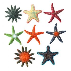 Lot de 8 figurines de plongée en forme d'animaux marins pour fêtes à la piscine, développement des compétences de natation des enfants, activité d'entraînement - Neuf