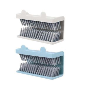 Douche en silicone attrape-cheveux mural Bouchon de cheveux Collecteur de cheveux pour lavabo Baignoire Salle de bain Acc - Neuf