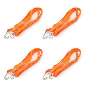 8 Pcs &Eacute;lastique Toit Porte-Bagages Corde D&eacute;corer Sangle Pour 1/10 Rc Crawler Voiture Axial Scx10 Trx4 D90 Cc0 - Neuf