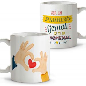 Eryi-Vous Voulez Être Mon Parrain Tasses À Café Cadeau Parrain Cadeaux Parrain Tasse En Céramique 330 Ml Fba 2024 - Neuf