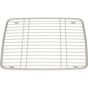 Eryi-Idesign Égouttoir À Vaisselle Axis Pour Évier, Petit Égouttoir À Vaisselle En Métal, Support En Métal Pour Évier, Argent Mat - Neuf