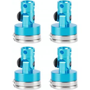 KAL-4 Pièces Aimant Fort Poste De Colonne De Coque De Voiture Rc, Support De Poste De Corps Furtif Magnétique Adapté Pour Modèle De Voiture Axial Scx10 1/10 Rc - Neuf