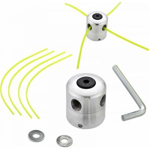 (1 porte-couteau + 4 porte-balais) Porte-balais universel Porte-couteau en fil d'aluminium Porte-couteau en fil de nylon à double bobine Pour tondeuses à gazon - Neuf