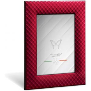 CMWX-Cadre Photo de Table en métal émaillé avec Finition tressée Trame en Maille Idée Cadeau. - Neuf