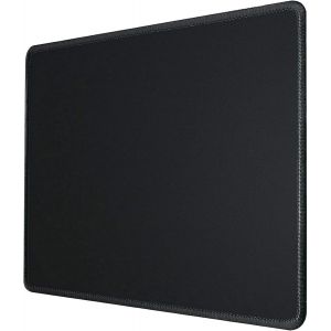 KALANKA-Tapis de Souris S 25 x 20 cm, Petit Mouse Pad, Motif Noir, Tapis de Souris en Tissu, antid&eacute;rapant, Silencieux, Le Jeu vid&eacute;o, Bureau, Home Office, Lavable, Enroulable, Cousu - Neuf