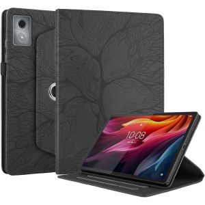 NAERYUT-Coque Pour Lenovo Tab K11 Plus/M11 Plus 11.45" 2024 Étui Support Rotatif À 360 Degrés Pu Cuir Housse De Protection Avec Porte-Pencil Pour Lenovo Tab K11 Plus/M11 Plus 11.45" 2024 Noir - Neuf