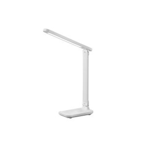 Lampe De Bureau Led &Agrave; Intensit&eacute; Variable Avec Commande Tactile Et Port De Chargement Usb, Support Pour T&eacute;l&eacute;phone Portable - Neuf