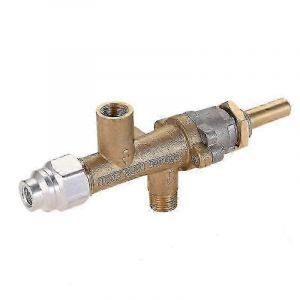 Vanne de commande principale pour chauffage de terrasse avec orifice pilote - Laiton de sécurité,adapté pour brûleur de terrasse à gaz basse pression - Neuf