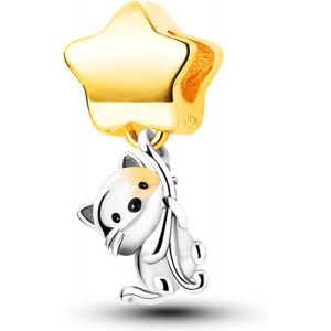 Breloque En Argent Sterling 925 Pour Bracelets, Colliers, Passeport Avion, S?Ur, C?Ur, Caf&eacute;, Livre De Musique, Pendentif De Voyage, Bijou Animal Mignon, Cadeau De Remise De Dipl&ocirc;me Pour Homme - Neuf