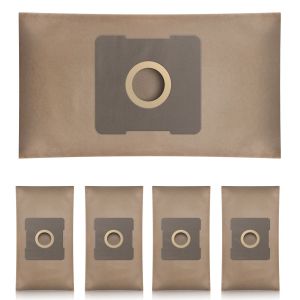 5x Sacs D'aspirateur Pour Grundig Vcc 4950 Bodyguard (Papier) - Neuf