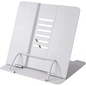Support De Lecture,Livre Stand Pour Livre De Cuisine,Porte-Livre En Métal Pliable Enfant Pour Recette,Manuel,Partitions,Tablature,Ipad,Peinture,Document,6 Angle Réglable Et Pliable.[Y162] - Neuf