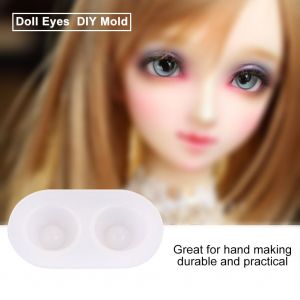Moulage de base pour yeux de poupee?? Moule a pression pour base d'yeux a pupille lourde (#MD1574) - Neuf