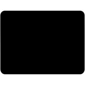 KAL-Tapis De Souris S 24 X 20 Cm, Petit Mouse Pad, Motif Noir, Tapis De Souris En Tissu, Antidérapant, Silencieux, Le Jeu Vidéo, Bureau, Home Office, Lavable, Enroulable, Découpé Au Laser - Neuf