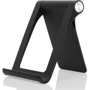 Support De Téléphone Multi-Angle Réglable Pour Iphone 16 15 14 13 12 11 Pro Max Xs Xr 8 Plus 6 7 Samsung Galaxy S23 Android Smartphone (Noir) - Neuf