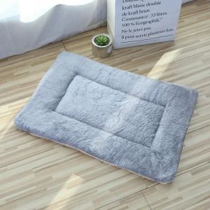 Tapis Double Face Pour Animaux De Compagnie,Lit De Couchage Court En Peluche Pour Chats,Petits Chiens,Couverture Mignonne Pour Animaux De Compagnie,Coussin Chaud Pour Chaton,C.35-29cm.7 - Neuf