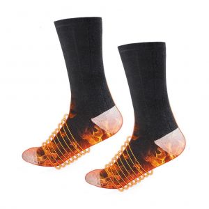 Chaussettes Chauffantes Lavables Electriques Pour Homme Et Femme, Ideales Pour L'hiver Et L'exterieur - Neuf