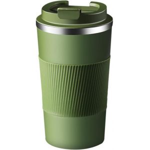Letnerny-Tasse &Agrave; Caf&eacute; De Voiture, 510 Ml, Tasse De Voyage En Acier Inoxydable Isol&eacute;e Contre La Chaleur Avec Couvercle Anti-Fuite - Isolation Sous Vide En Acier Inoxydable Pour Caf&eacute; Et Th&eacute; &Agrave; Eau - Neuf