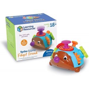 JGD-Spike la motricit&eacute; Fine H&eacute;risson ami agit&eacute;, Jouet Fidget, Jouet Tactile pour Tout-Petits et Enfants d'&acirc;ge pr&eacute;scolaire, 6 activit&eacute;s Fidget, &agrave; partir de 18 Ans - Neuf
