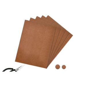 Patins carr&eacute;s en feutre pour meubles, autocollants, protections de sol pour parquet - Lot de 5 - Neuf