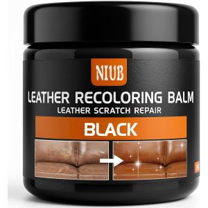 Kit R&eacute;paration Cuir Noir, R&eacute;paration De La Couleur Du Cuir, R&eacute;paration Des Rayures, Pour Les Produits En Cuir, Canap&eacute; En Cuir, Si&egrave;ge De Voiture, Chaussures En Cuir, Sac En Cuir[Z559] - Neuf