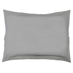 Taie D'oreiller Unie En 100 % Coton - Neuf