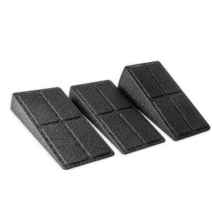 3pcs Yoga Bricks Squat Wedge Blocks Slant Board R&eacute;glable Anti-Slip Foot Stretcher Pour Gym Fitness - Neuf