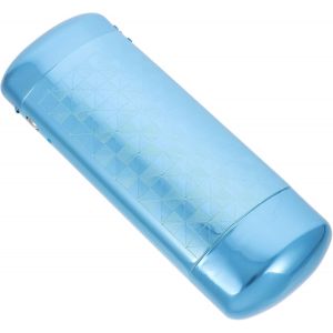 Étui À Lunettes Compact En Aluminium Pour Lunettes De Soleil Boîte De Rangement Protectrice Pour Hommes Et Femmes Robuste Et Résistant Aux Rayures - Neuf