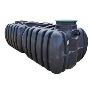 Cuve de stockage d'eau enterr&eacute;e horizontale 8000l - Neuf