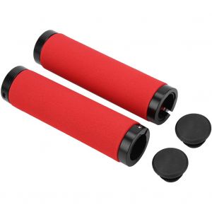 Guidon De Velo De Route En Eponge De Montagne?- Poignees Diy Avec Bouchon (Rouge) - Neuf