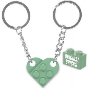 Kal-Porte-Clés Pour Couples Originaux | Briques Authentiques | Crémaillère Nouvelle Maison | Briques De Construction Originales | Idée Saint Valentin Anniversaire Voiture Puzzle - Neuf