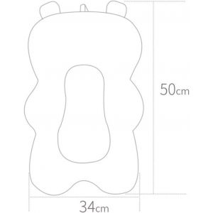 Coussin De Bain Pour B&eacute;b&eacute;, Tapis De Bain Antid&eacute;rapant Pour B&eacute;b&eacute;, Sp&eacute;cialement Con&ccedil;u Pour Le Bain De B&eacute;b&eacute; De 0 &Agrave; 6 Mois - Neuf