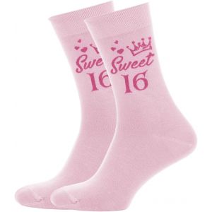 Jgd-Chaussettes Cadeaux Pour 16e Anniversaire, Cadeaux De 16e Anniversaire Pour Femme, Chaussettes De 16 Ans - Neuf