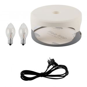 HJLIAN Lampe anti-puces electrique collante, piege a insectes non toxique, attrape-mouches domestique (prise AU) - Neuf