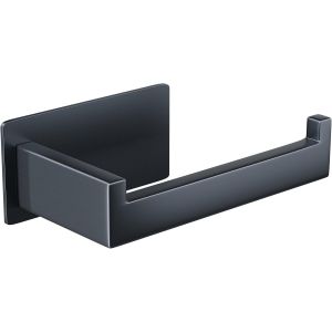 Porte-Rouleau de Papier Toilette sans perçage-Autocollant-en Acier Inoxydable-pour Cuisine et Salle de Bain-Gris - Neuf
