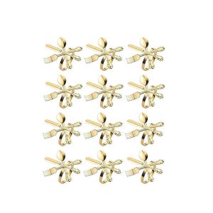 Lot De 12 Porte-Serviettes En M&eacute;tal Pour Couteaux,Fourchettes,Cuill&egrave;res,Pour F&ecirc;tes De No&euml;l Et Mariages,&Agrave; Utiliser Au Quotidien - Neuf