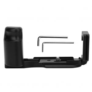 Support de poignee en alliage d'aluminium a degagement rapide pour appareil photo electrique simple Olympus EM5 - Neuf