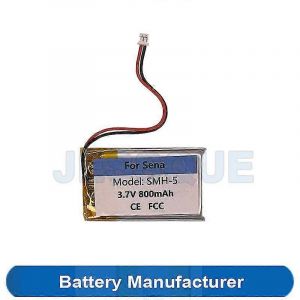 Batterie 600 mAh/800 mAh pour casque Sena SMH-5, compatible avec casque Bluetooth - Neuf
