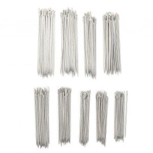 216 Pcs Aiguilles &Agrave; Coudre En Acier Inoxydable Broderie Handstitching Couette R&eacute;paration M&eacute;nage Diy (C # Grand Trou (C1 / C2 / C3 / C4 / C5 / C6 / C7 / C8 / C9) ) - Neuf