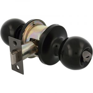 Amig Serrure Tubulaire 612 Laiton Noir - Neuf