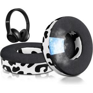 KAL-Gel De Refroidissement Mousse Coussin Coussinets Pour Beats Solo 2 & Solo 3 Sans Fil On-Ear Casque, Coussinets D'Oreille Avec Mousse Isolante Haute Densité Pour Réduire Le Bruit - Neuf